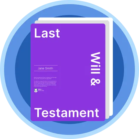 An image of a Last will & testament product in Fabric App